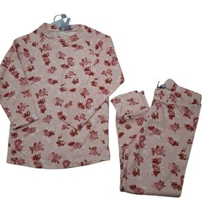 Hill House Floral Pajama Set Size 2 NWT